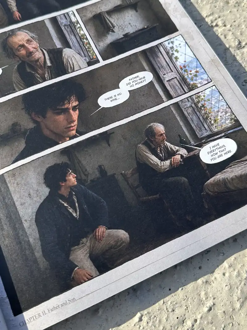 Printed Volume I physical edition photograph 7