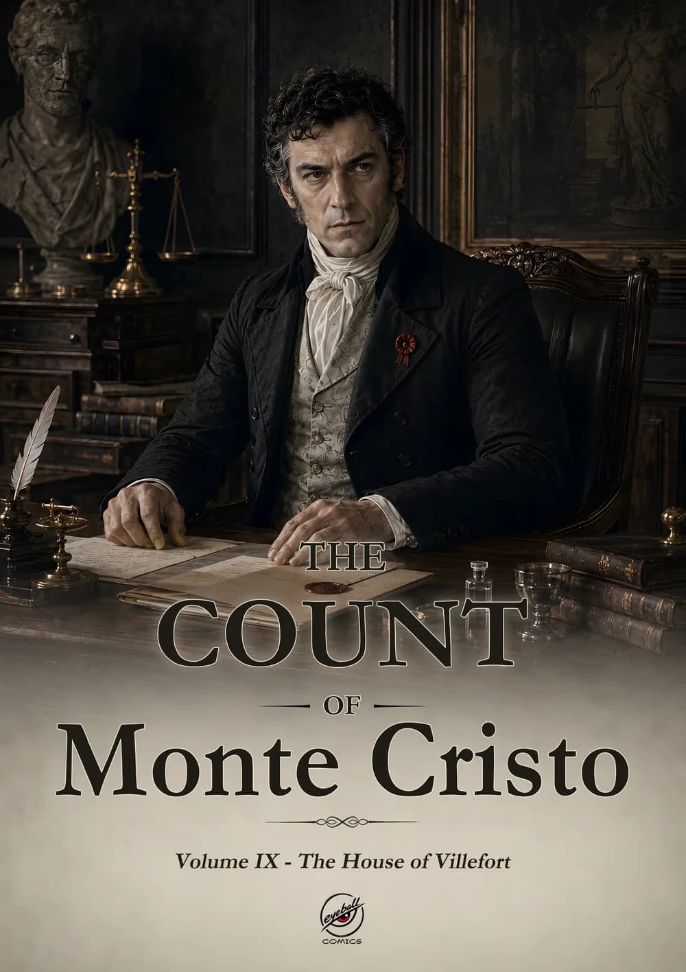 The Count of Monte Cristo Volume IX planned cover concept