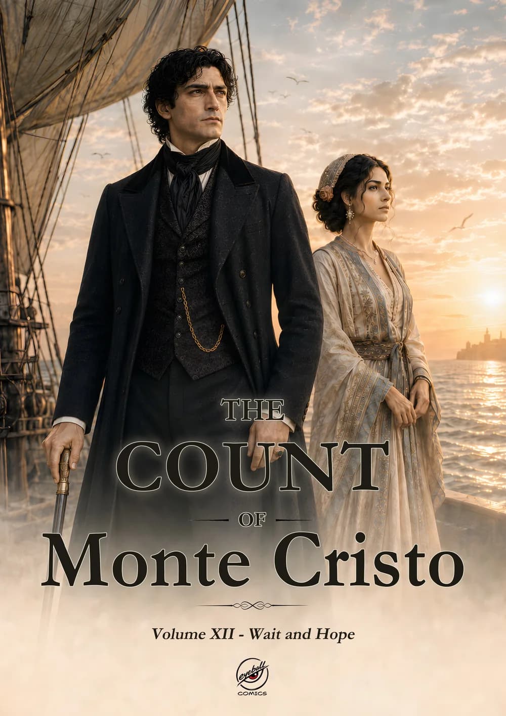 The Count of Monte Cristo Volume XII planned cover concept