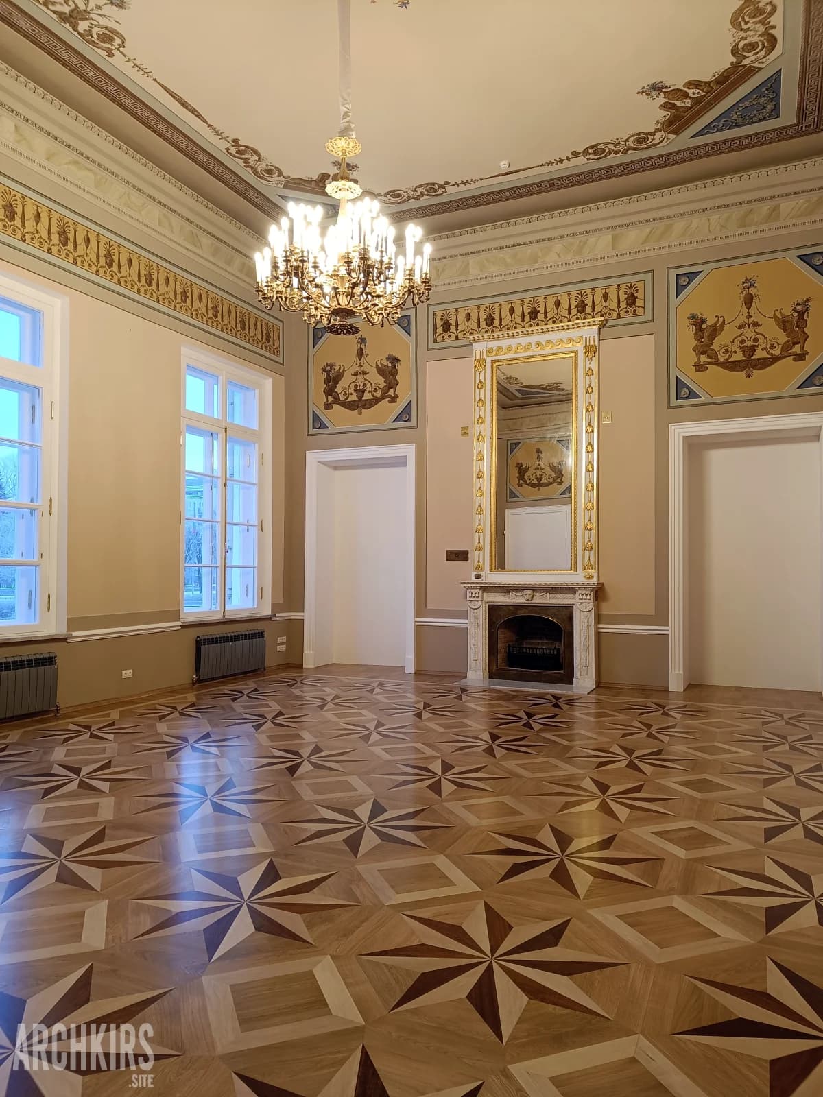 Overall view of Hall 12 after restoration